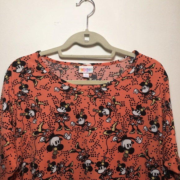 LuLaRoe Mini Mouse Short Sleeve Tee Shirt: Size Large - Picture 2 of 8